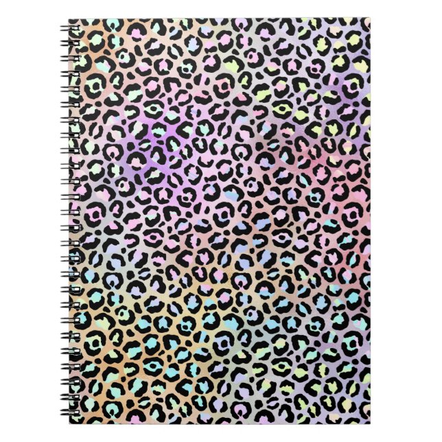 Carnet La série Iridescent Leopard Design 6 (Devant)