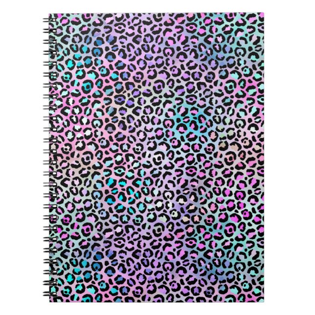 Carnet La série Léopard iridescent Design 12 (Devant)