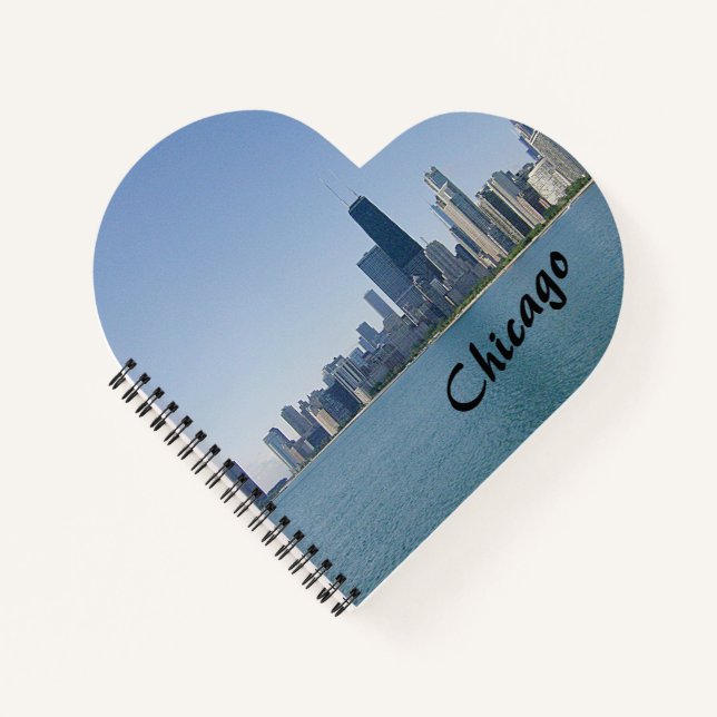 Carnet La skyline de Chicago (Devant)