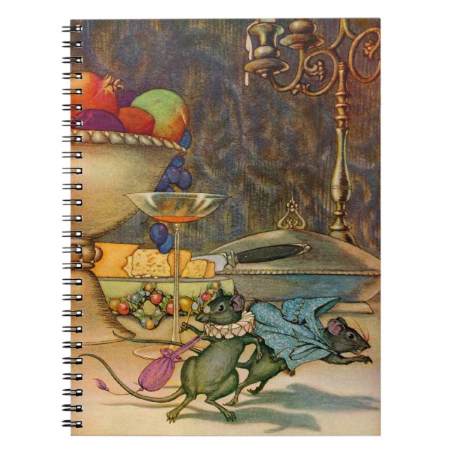 Carnet La souris de ville et la souris de pays (Devant)