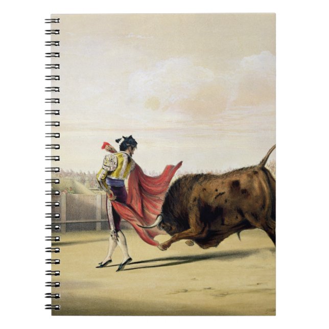 Carnet La Suerte de la Capa, 1865 (litho de couleur) (Devant)