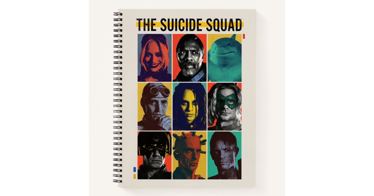 Carnet La Suicide Squad | Rétro Grid With Harley Quinn | Zazzle.fr