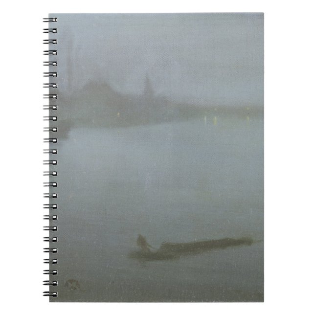 Carnet La Tamise - nocturne en bleu et argent, c.1872/8 (Devant)