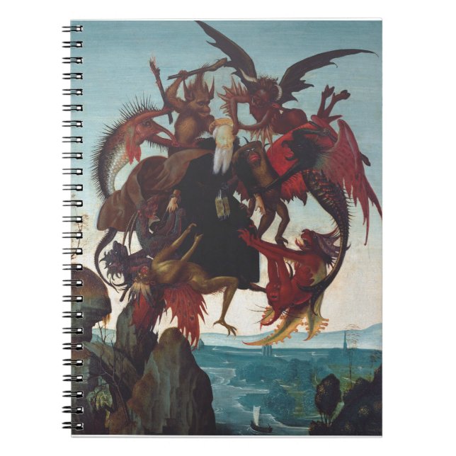Carnet La Tentation de saint Antoine par Michelangelo (Devant)