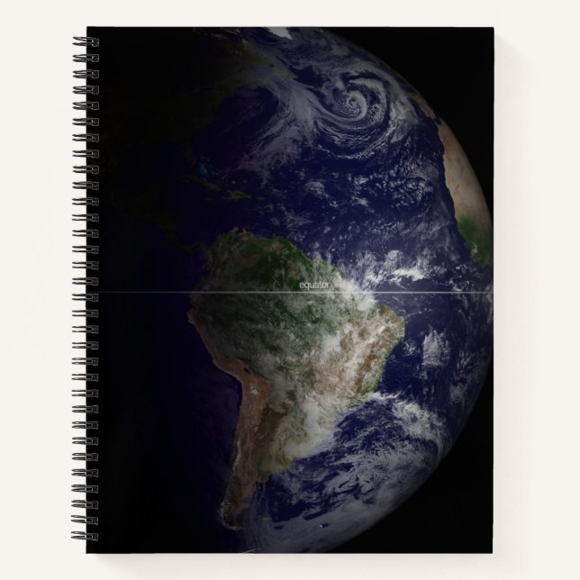 Carnet La Terre À Son Équinoxe. (Devant)