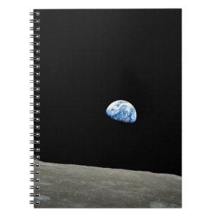 Carnet la terre de l'univers lune