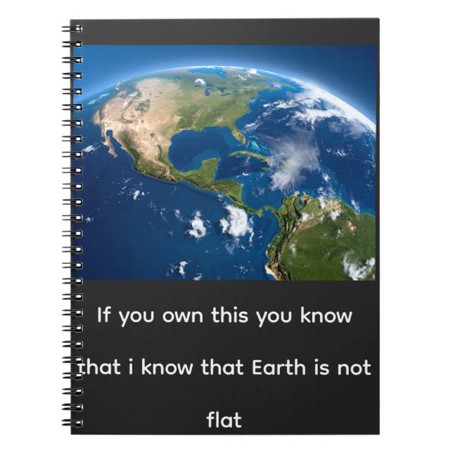 Carnet La terre est-elle plate? (Devant)