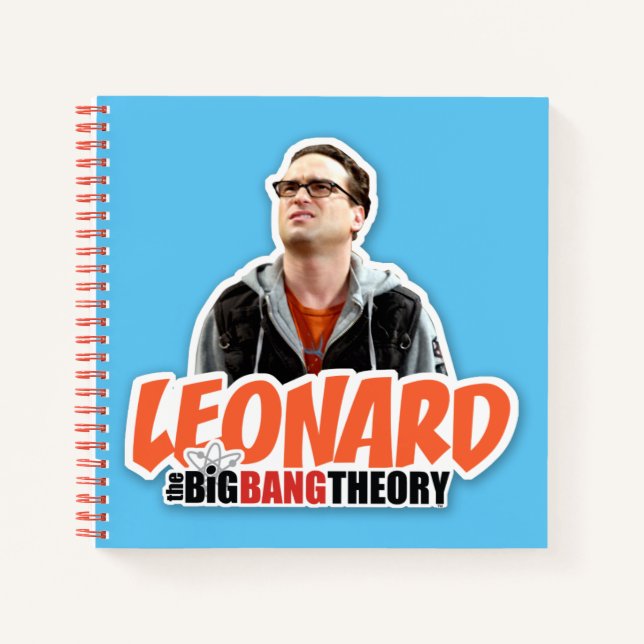 Carnet La théorie du Big Bang | Leonard (Devant)