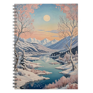 Carnet La tranquillité d'hiver