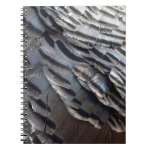 Carnet La Turquie sauvage plumes II Design Abstrait de la