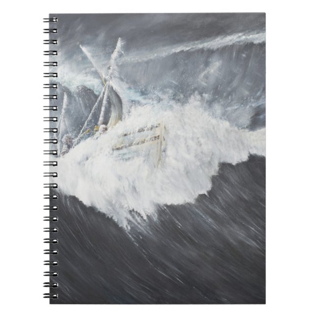 Carnet La vague gigantesque (Devant)