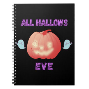 Carnet La veille de la Toussaint Halloween Citrouille et