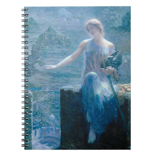 Carnet La Veille de la Walkyrie Edward Robert Hughes Art (Devant)
