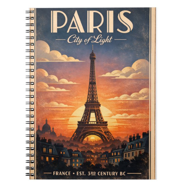 Carnet La vie à Paris (Devant)