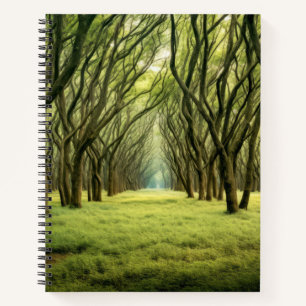 Carnet La vie arborée Enchantant une nature paisible