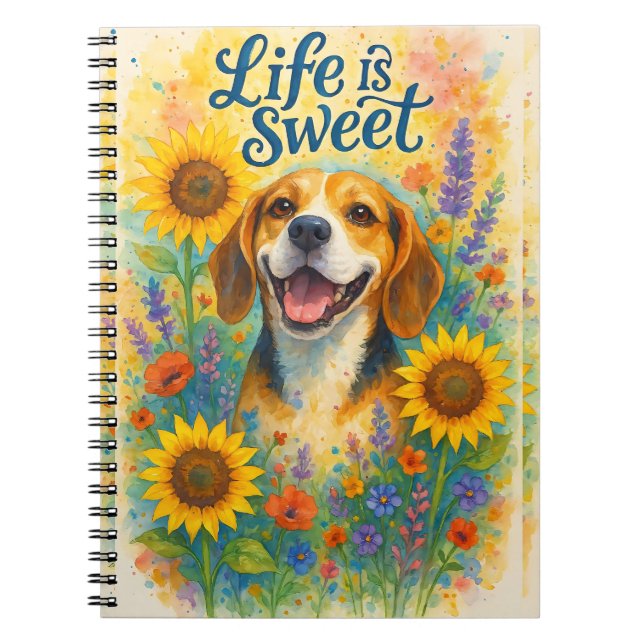 Carnet La vie est douce  (Devant)