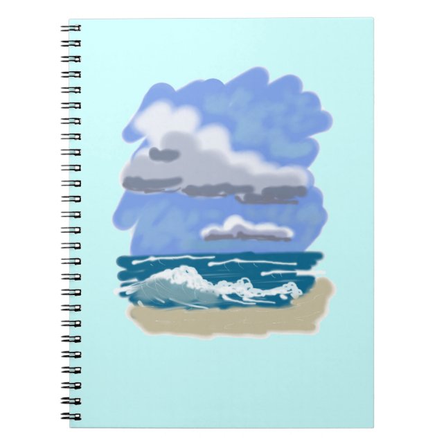 Carnet La vie est meilleure à la plage (Devant)