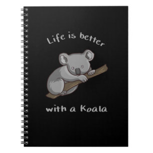 Carnet La Vie Est Meilleure Avec Koala