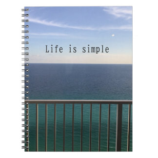 Carnet La vie est simple