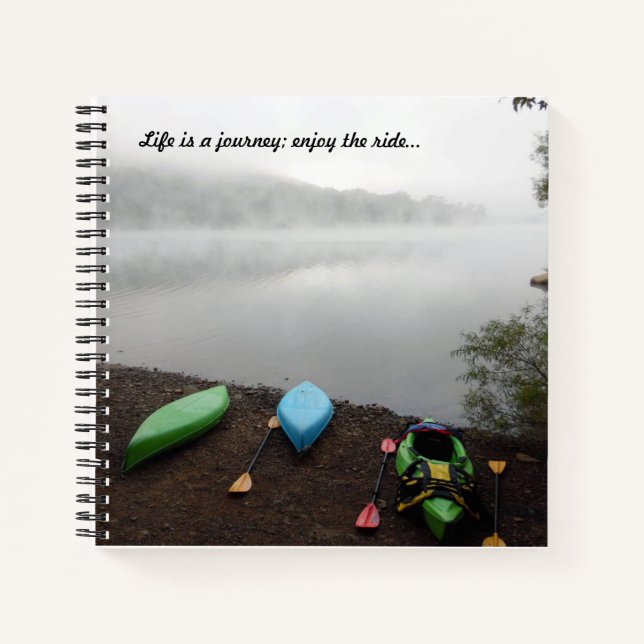 Carnet La vie est un voyage - Inspiration (Devant)