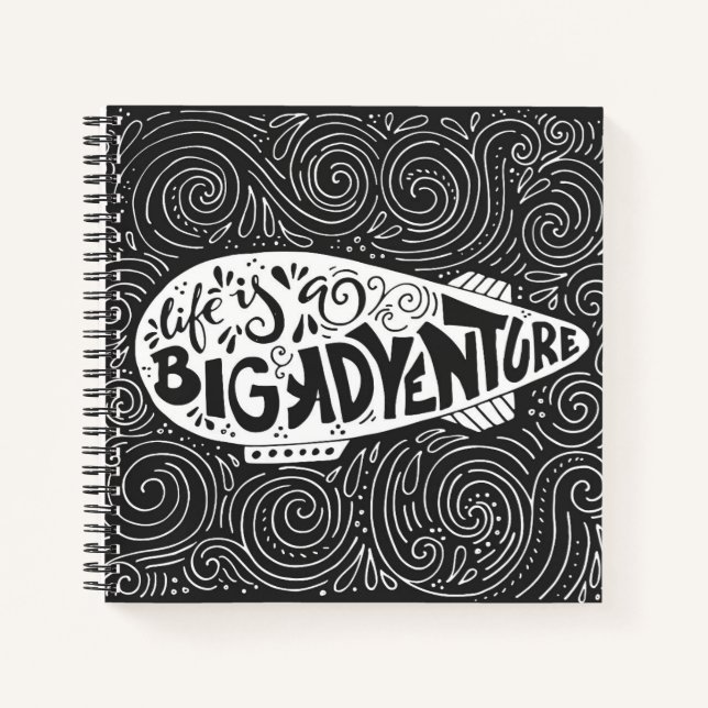 Carnet La Vie Est Une Grande Aventure (Devant)