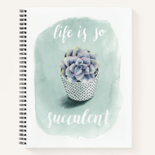 Carnet La vie est une réussite I