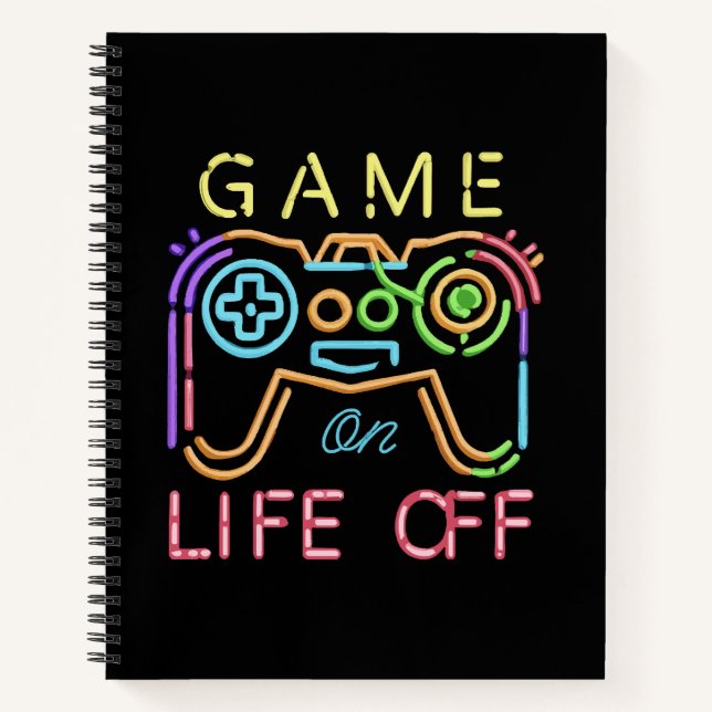 Carnet La vie hors des bandes de néon (Devant)