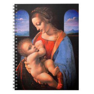 Carnet La Vierge Marie allaite Le Christ Enfant-324