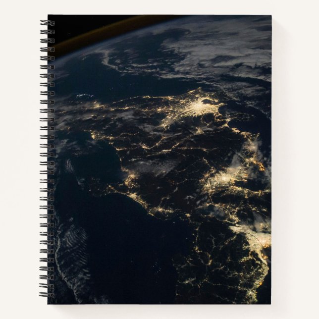 Carnet La Ville Éclairait Le Japon La Nuit. (Devant)