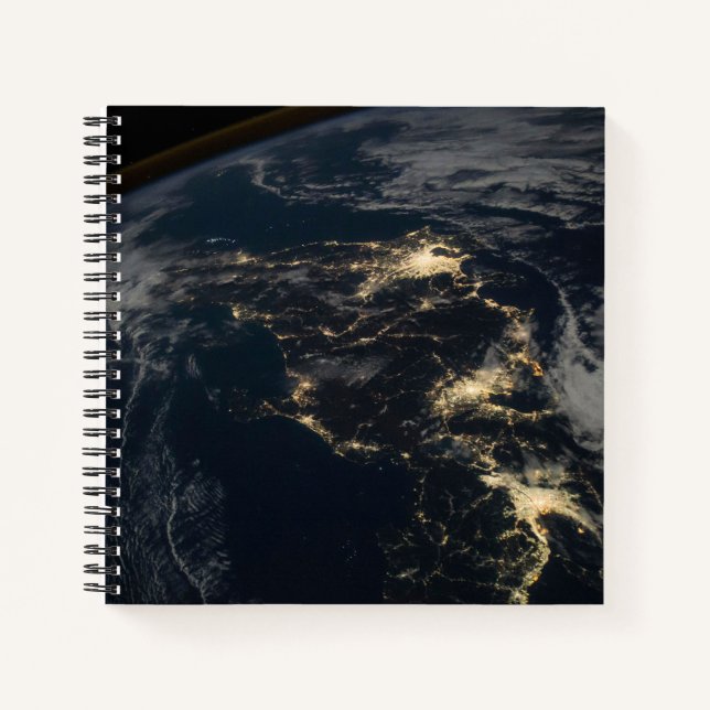 Carnet La Ville Éclairait Le Japon La Nuit. (Devant)