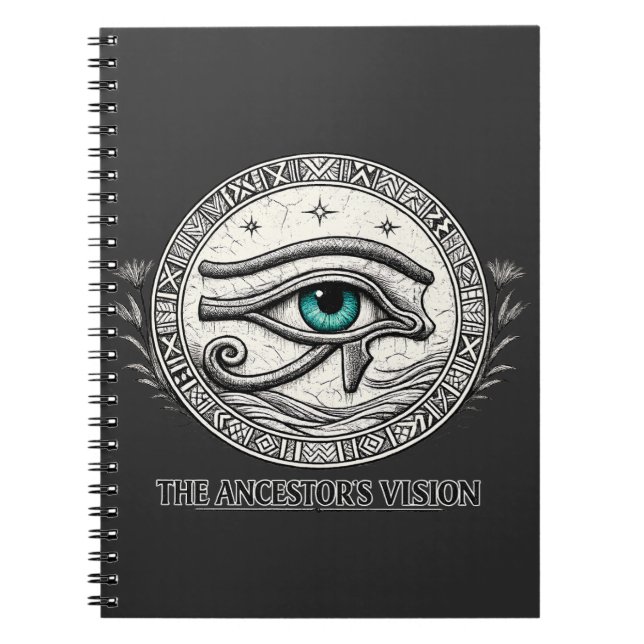 Carnet La Vision de l'Ancêtre | Œil d'Horus  (Devant)