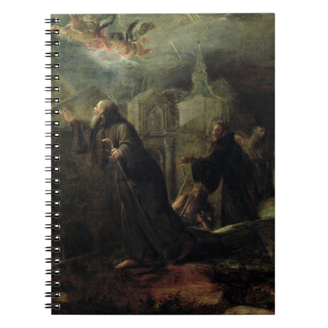 Carnet La vision de St Francis de Paola (Devant)