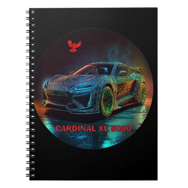 Carnet La voiture de sport Cardinal XL5000 Elite (Devant)