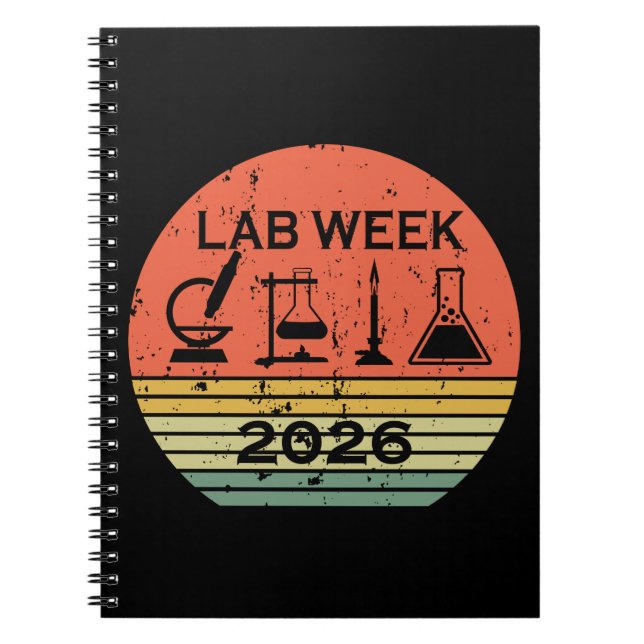 Carnet Lab Week 2026 Medical Laboratory Professionals (Devant)