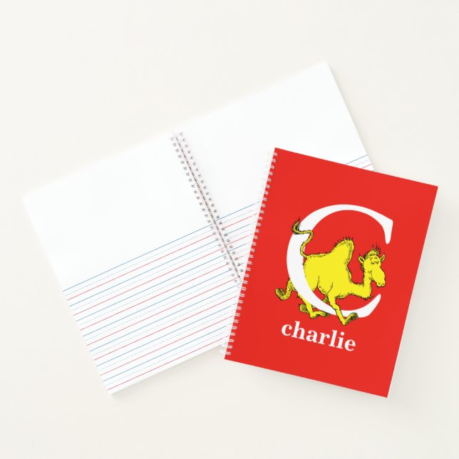 Carnet L'ABC de Dr Seuss : Lettre C - Blanc | Ajoutez vot (Intérieur)