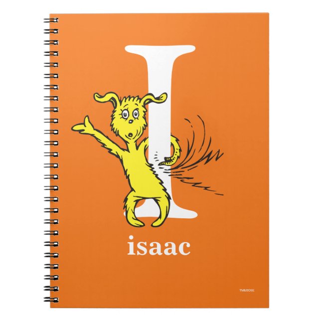 Carnet L'ABC de Dr Seuss : Lettre I - Blanc | Ajoutez vot (Devant)