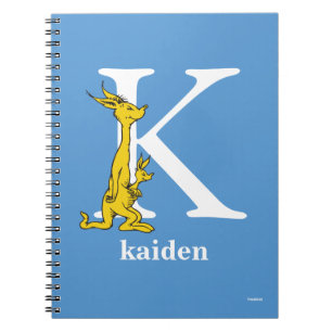 Carnet L'ABC de Dr Seuss : Lettre K - Blanc Ajoutez vot
