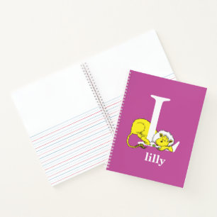 Carnet L'ABC de Dr Seuss : Lettre L - Blanc Ajoutez vot