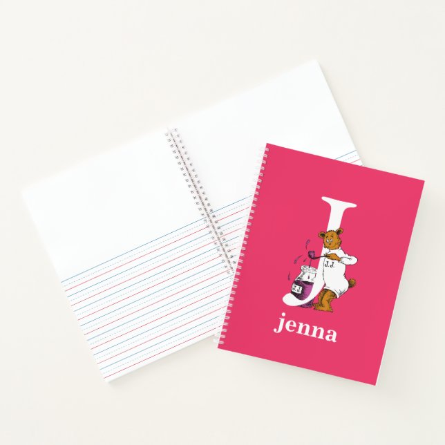 Carnet L'ABC du Dr Seuss : Lettre J - Blanc | Ajoutez vot (Intérieur)