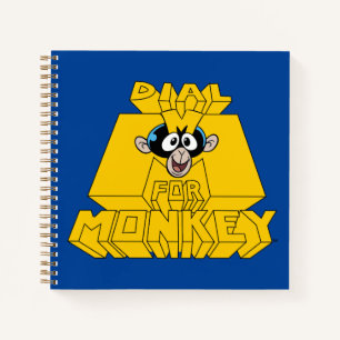 Carnet Laboratoire de Dexter - Composez M pour singe