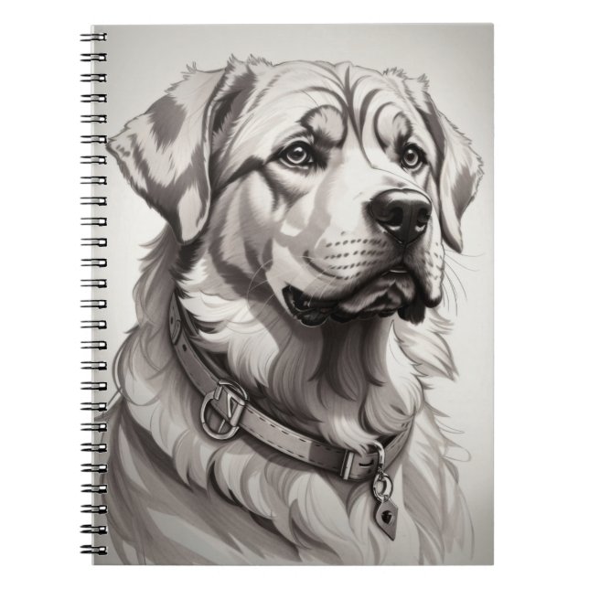Carnet Labrador Dog (Devant)