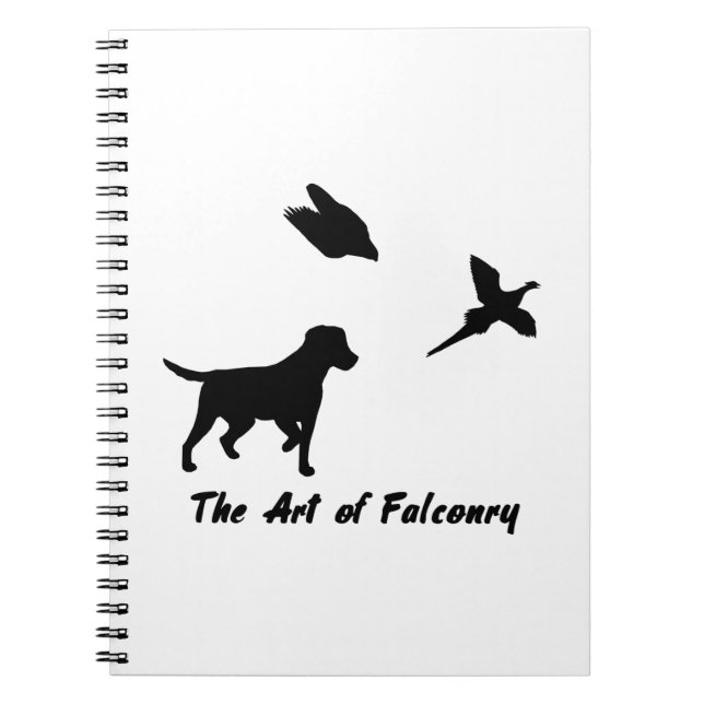 Carnet Labrador et Falconry (Devant)
