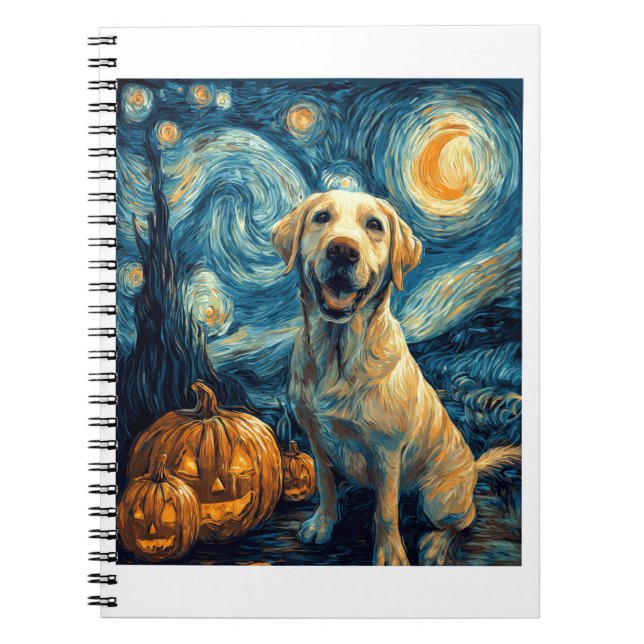 Carnet Labrador jaune (2) (Devant)