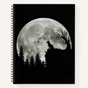Carnet Labrador Retriever Stand On Mountain Halloween