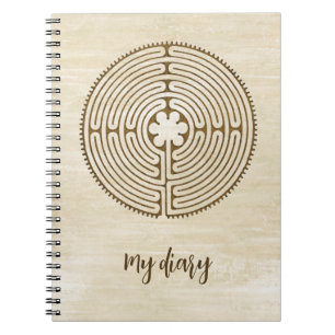 Carnet Labyrinthe de Chartres - Symbole Spirituel Antique