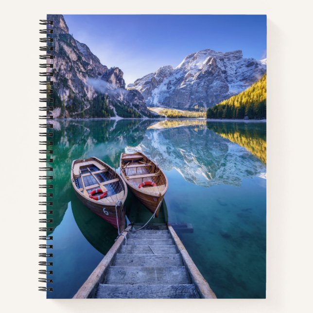 Carnet Lac Braies | Alpes Dolomites, Italie (Devant)
