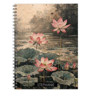 Carnet Lac de lotus au clair de lune (3)