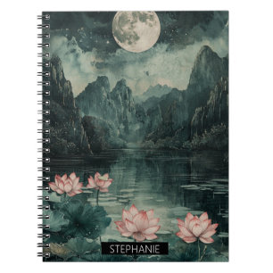 Carnet Lac de lotus au clair de lune (8)