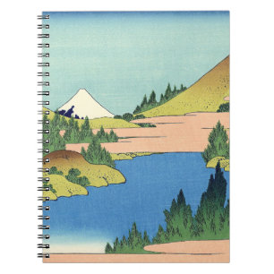 Carnet Lac Hokusai Hakone dans la province de Sagami