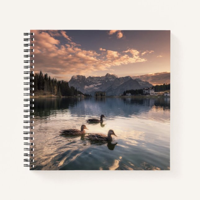 Carnet Lac Misurina|Dolomites, Italie (Devant)